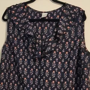 COPY - Terra & Sky casual Blouse Size 1X